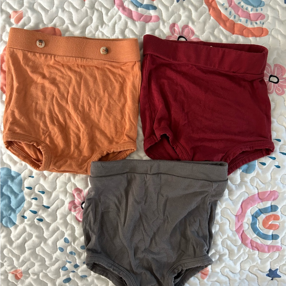 3 Kate Quinn Bamboo Bloomers 6-12mo